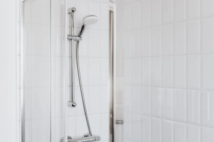 Level access shower room, the kind of ground floor bathroom an elderly relative's annexe needs to be built around