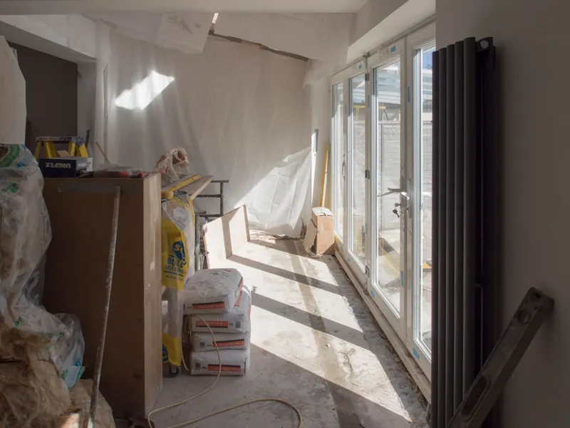 Interior structural work on a Cornwall loft conversion requiring a party wall notice