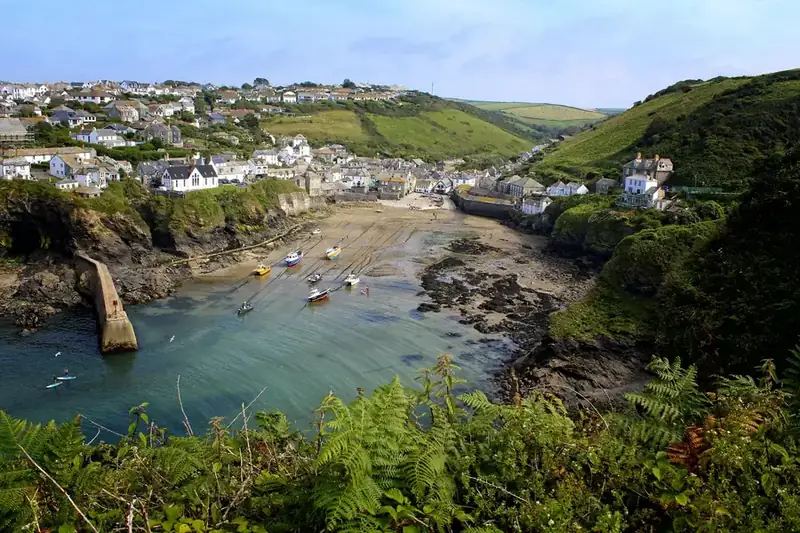 Cornish coastal village of Port Isaac, where second homes and holiday lets shape property valuations for conversion funding