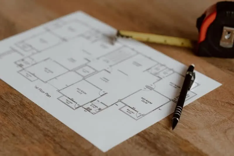 Structural drawings and plans laid out for a Cornwall loft conversion